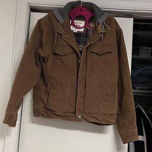 American Eagle Outfitters Brown Performance Jacket